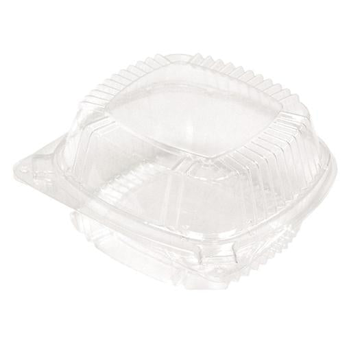 Clear Colored Hinged Tray 6 X 6 X 3
