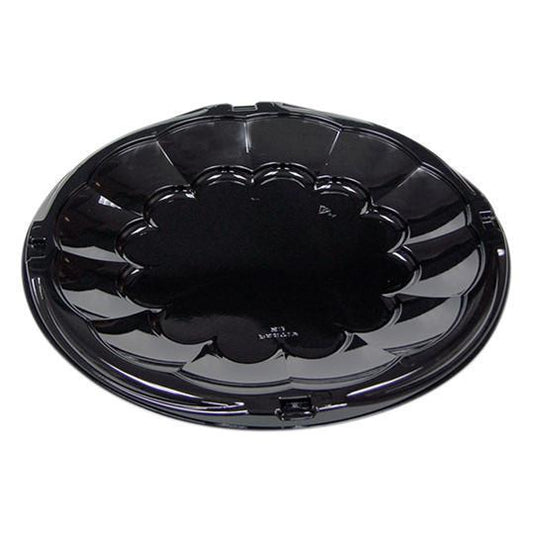 Round Smartlock Catering Tray - 18" - Black - 50 Qty