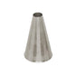 Round Stainless Steel Decorating Tube - 9 Tip Number