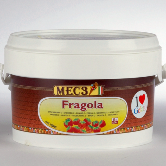 MEC3 Fragola / Strawberry Flavor Gelato Paste 3kg