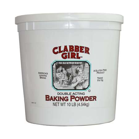 Clabber Girl Double Acting Baking Powder, 4/10 lb Bulk Packs – Bakers ...