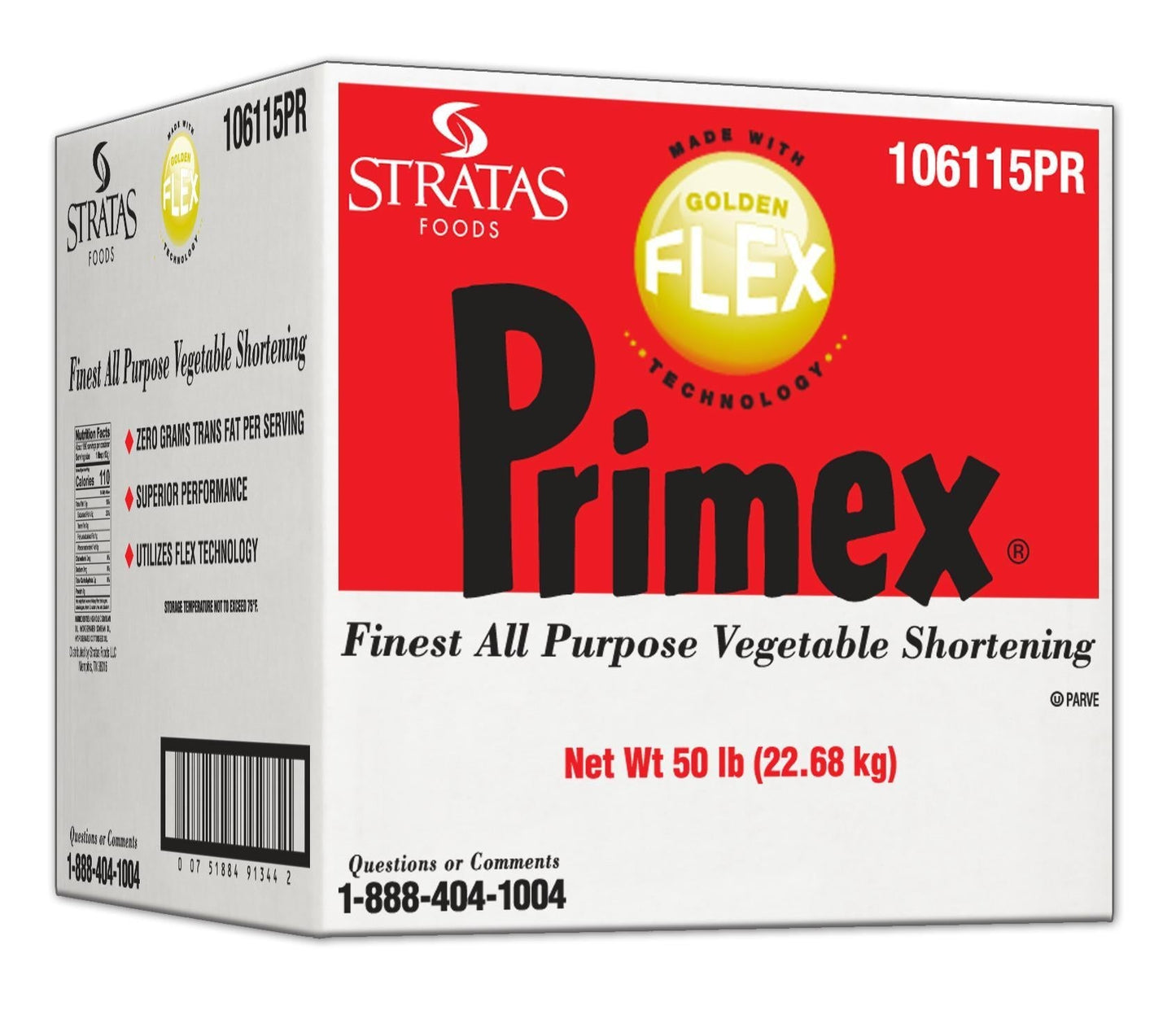 Primex Golden Flex All-Purpose Shortening (106115PR)
