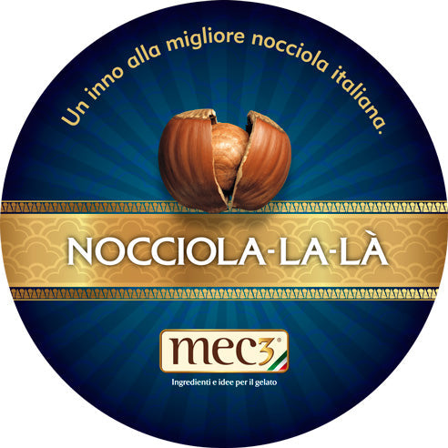 MEC3 Nocciola-LA-LA Hazelnut Gelato Paste
