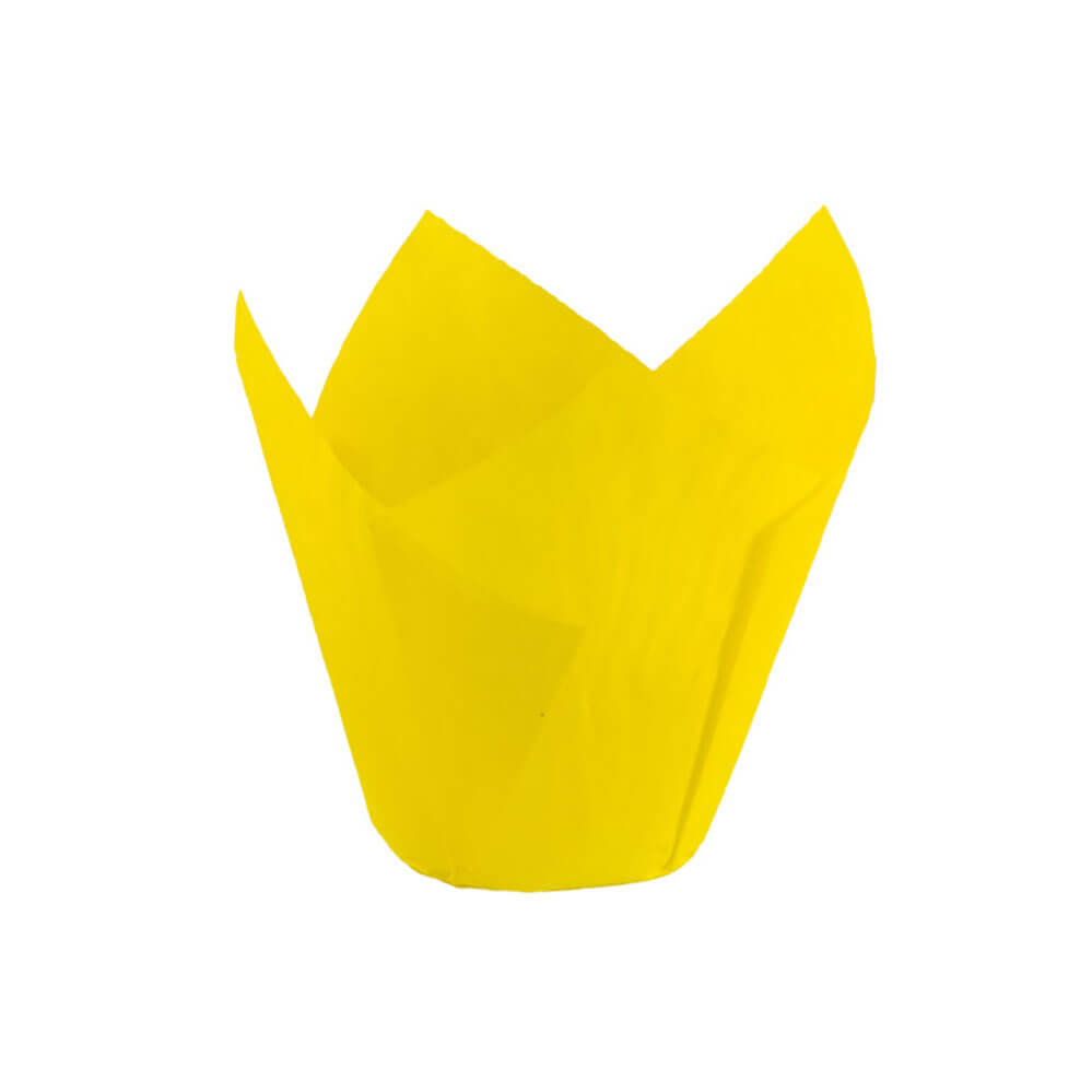 Yellow Tulip Baking Cup - 2000 Qty (Multiple Options)