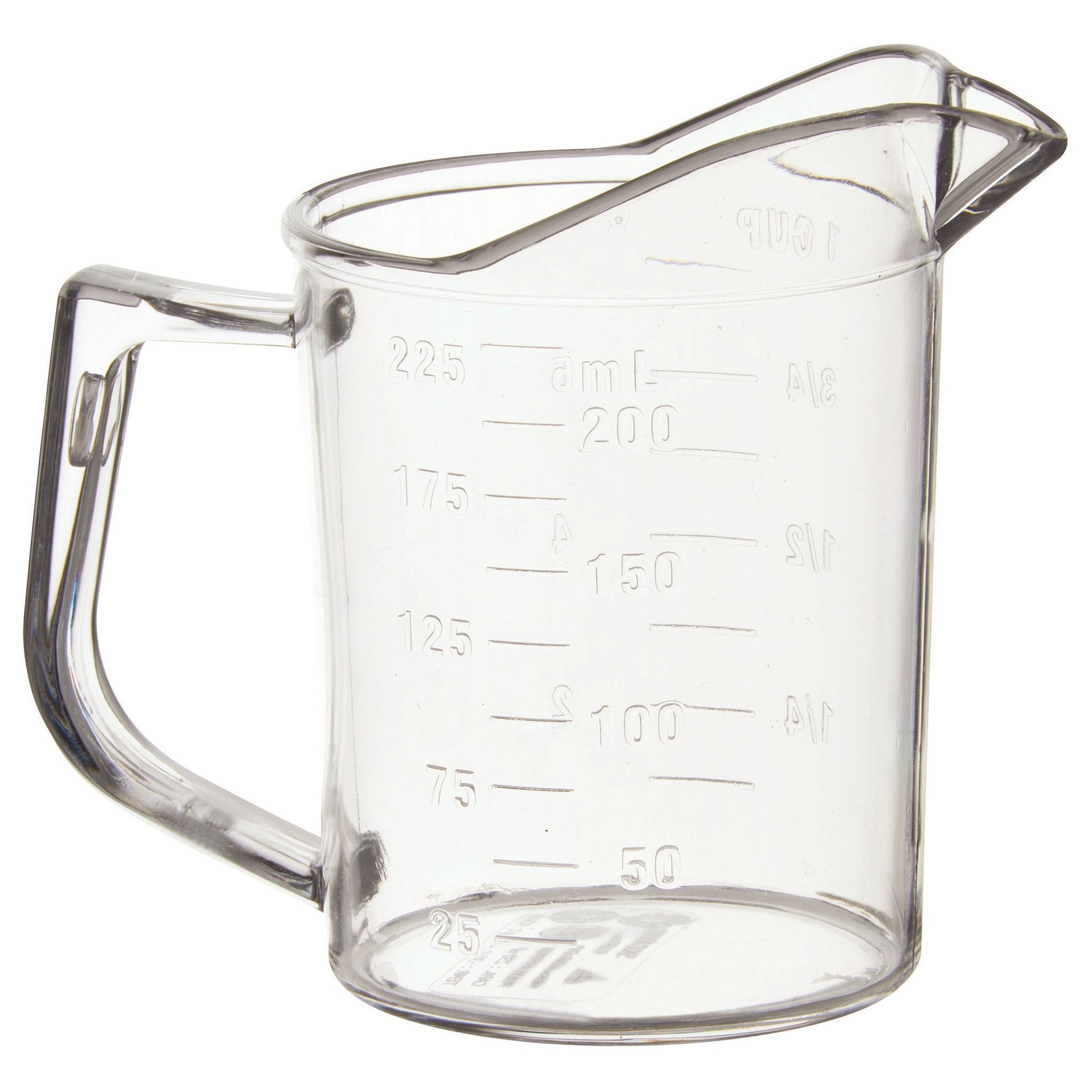 A liquid measuring cup and the metric system  More Than A Mile Behind:  America and the Metric System