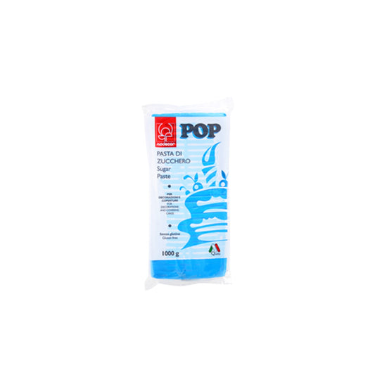 Modecor Sugar Paste 1KG Pop Blue-rolling fondant