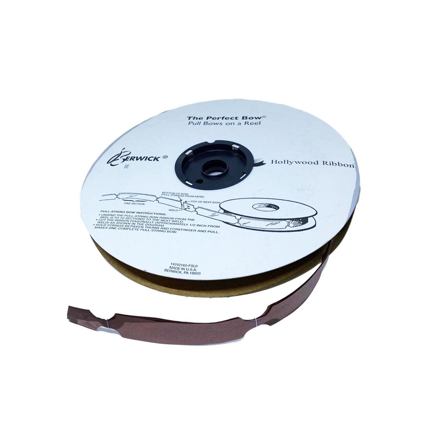 Brown Perfect Pull Bow on Reels
