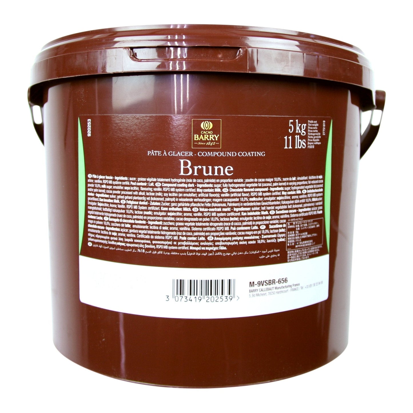 Bulk Brune Compound Coating-Cacao Barry at Wholesale Pricing