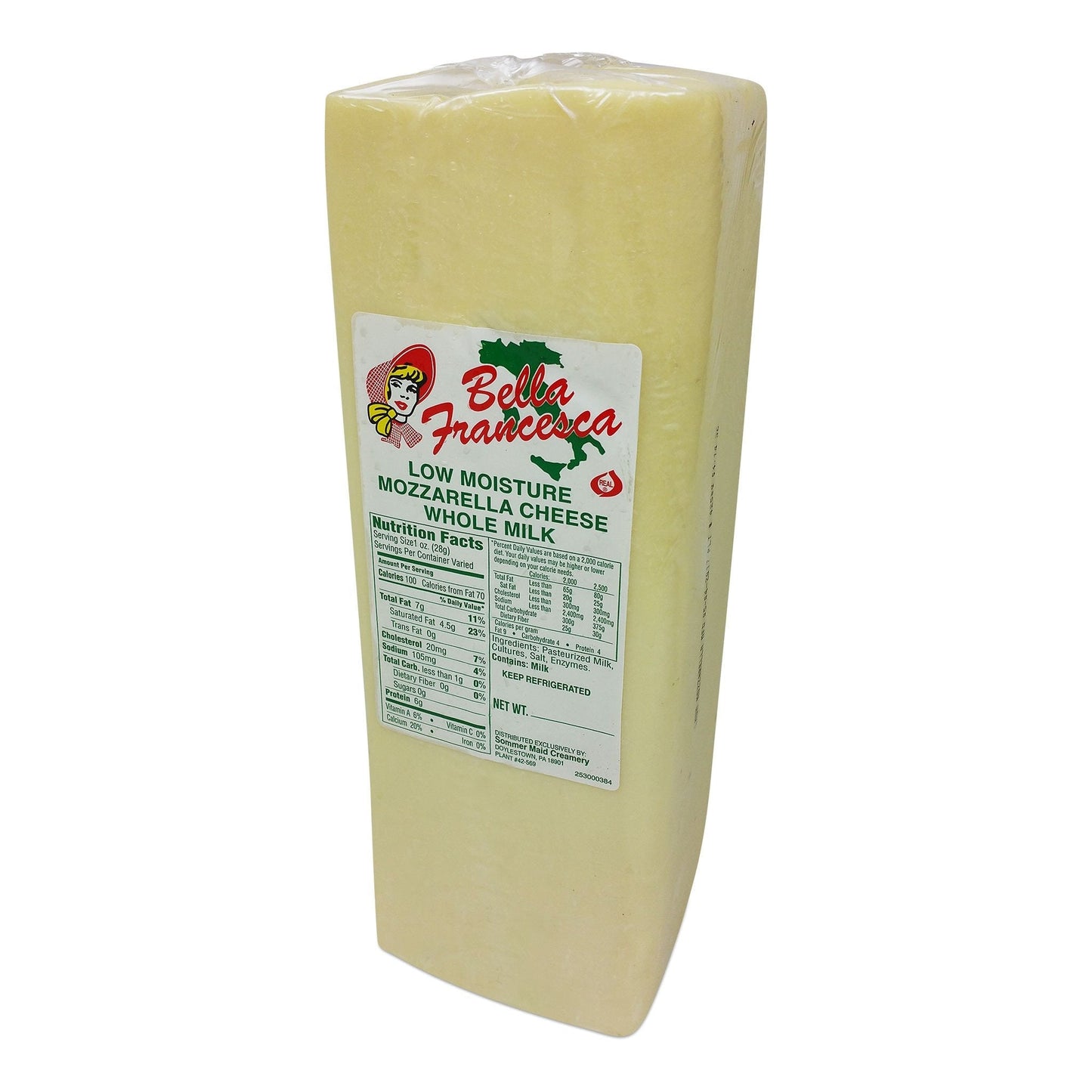 Mozzarella Cheese - Whole Milk