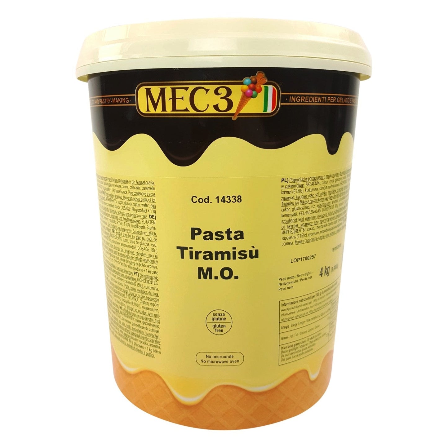 MEC3 Tiramisu Gelato & Pastry Paste
