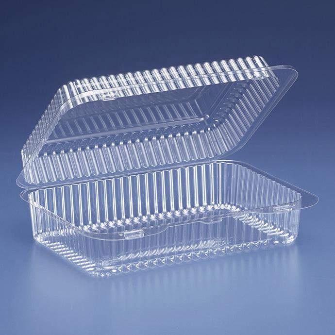 Clear Hinged Take-Out Containers - 20 oz