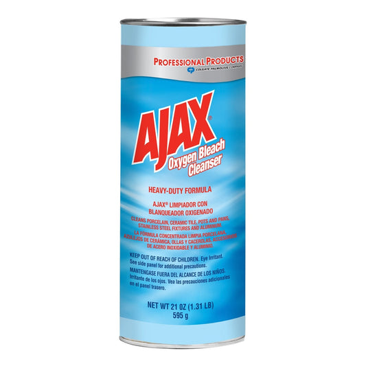 Case of 24 Ajax Powder Cleanser W/Bleach 21oz Cans