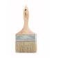 Pastry Brush/Basting Brush - Natural Boar Hair (Metal Ferrule) - Flat - 4"
