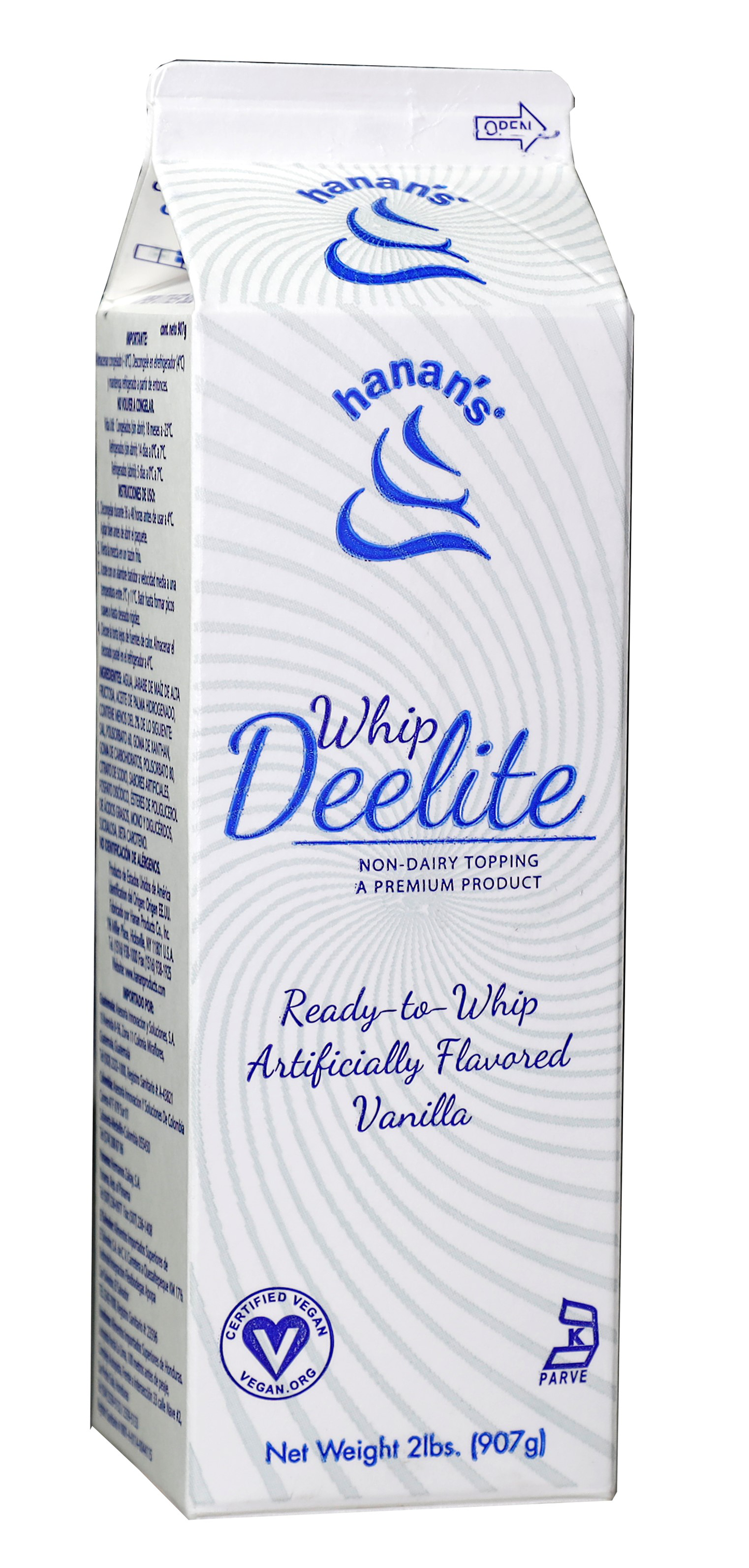 Whip Deelite Fluid Vanilla