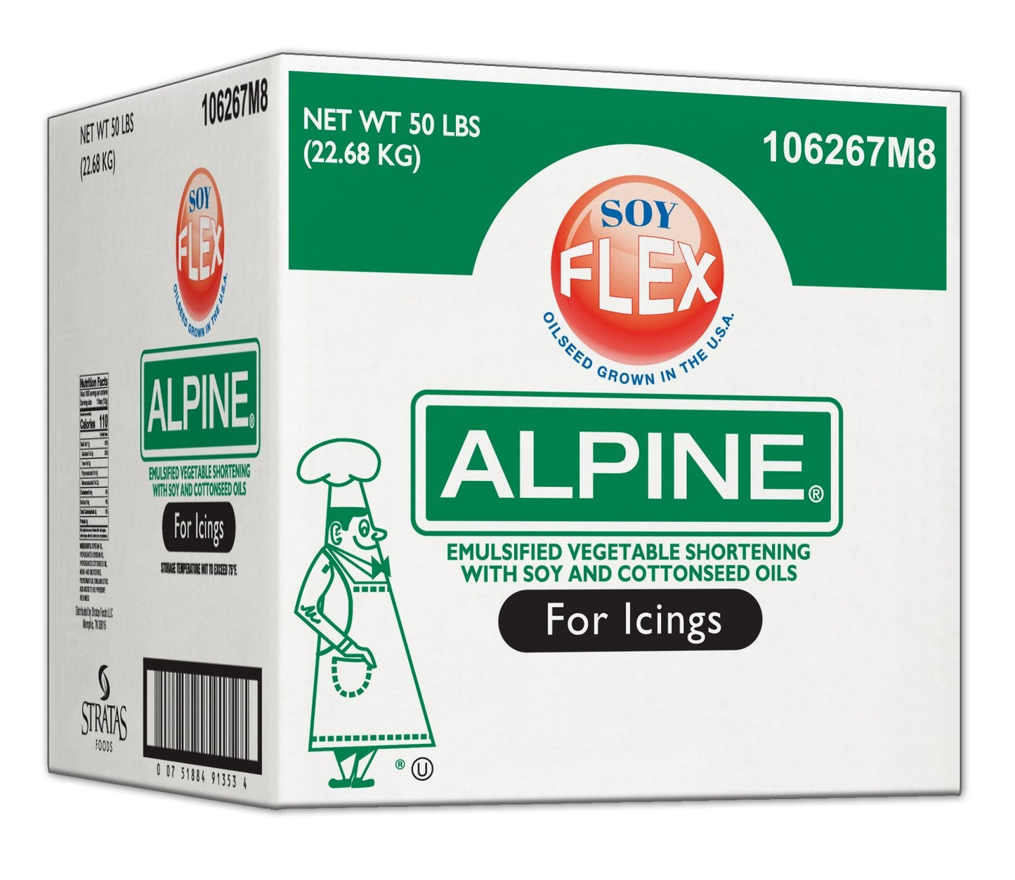Alpine Soy Flex Icing Shortening