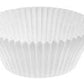 Baking Cups - White - 2-1/2" Overall Diameter measured Flat