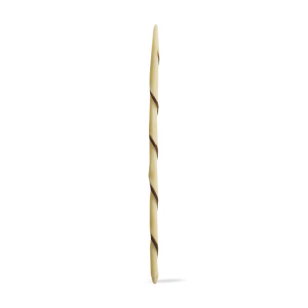 Cigarillo White With Dark Stripe Chocolate Stick