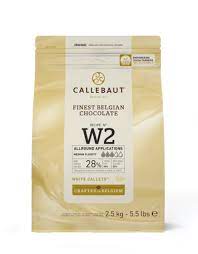 White Chocolate Couverture Callets - 28% Cacao