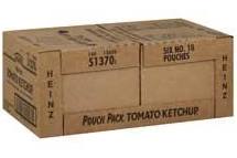 Heinz pouch pack ketchup (bag in a box)