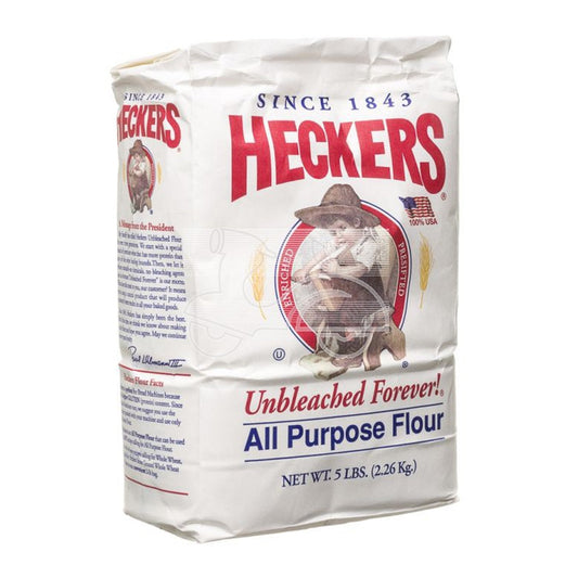 Heckers All Purpose Flour (Unbleached, Presifted) - 2 X 25 LB