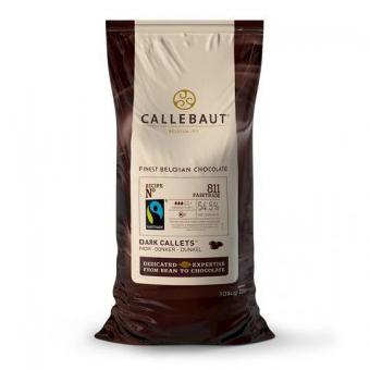 Fairtrade Dark Chocolate Couverture Callets - 54.5% Cacao (SPECIAL ORDER 2-4 WEEKS)