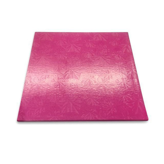 1/2" Thick Pink Full Sheet Cake Drum -7-1/2" x 25-1/2" (12 Qty)