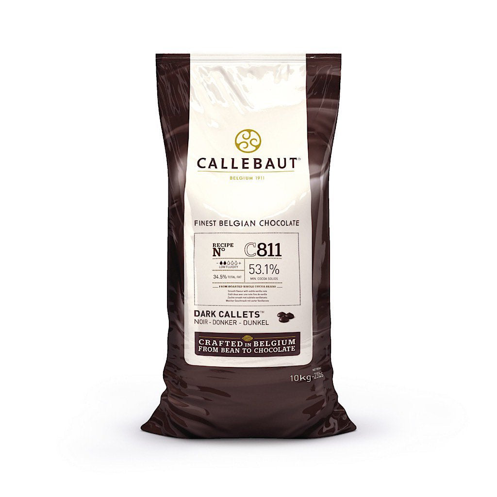 Dark Chocolate Couverture Callet - 53.1% Cacao (2-4 week lead time)