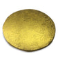 Round Gold Cake Drums 1/4" Thick - 7" x 7"