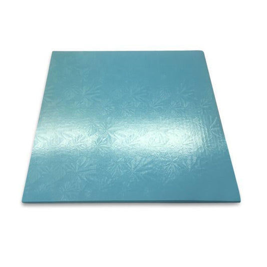 Square Blue Cake Drums - 12" x 12"