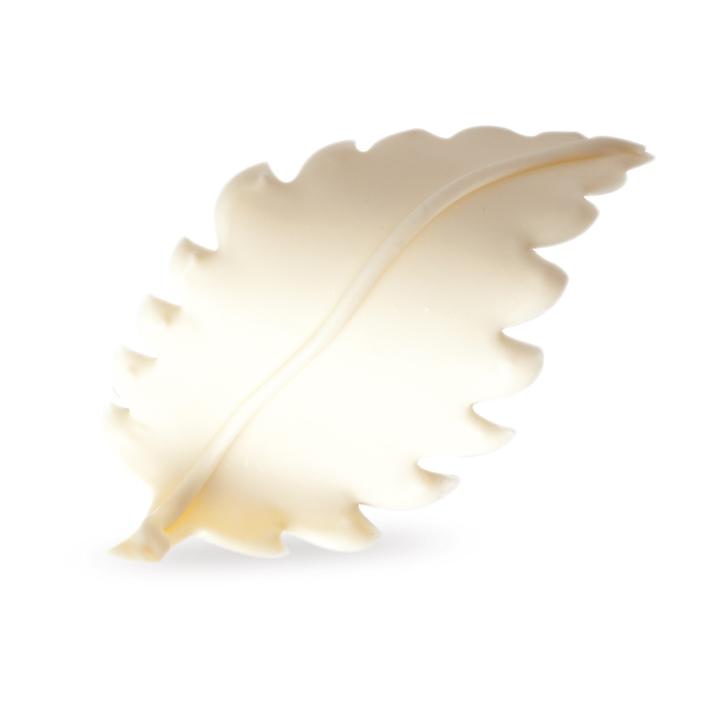 White Leaf 3D Chocolate Decor