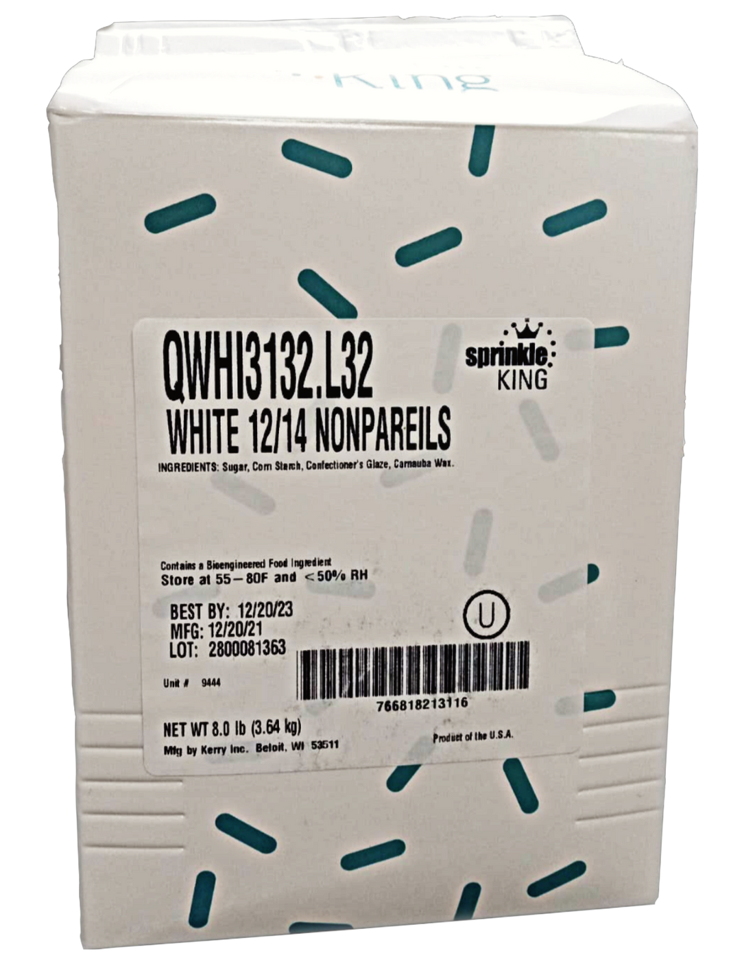 Sprinkle King Bulk Nonpareils Wholesale Prices Bakers Authority